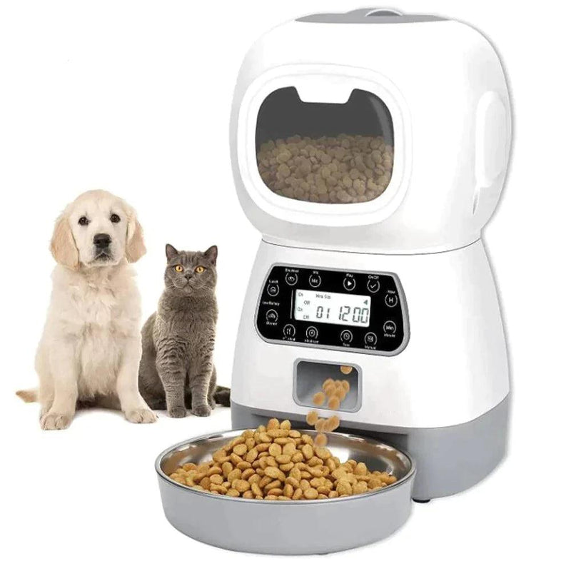 Alimentador Automático para Cães e Gatos - EAIVariedades