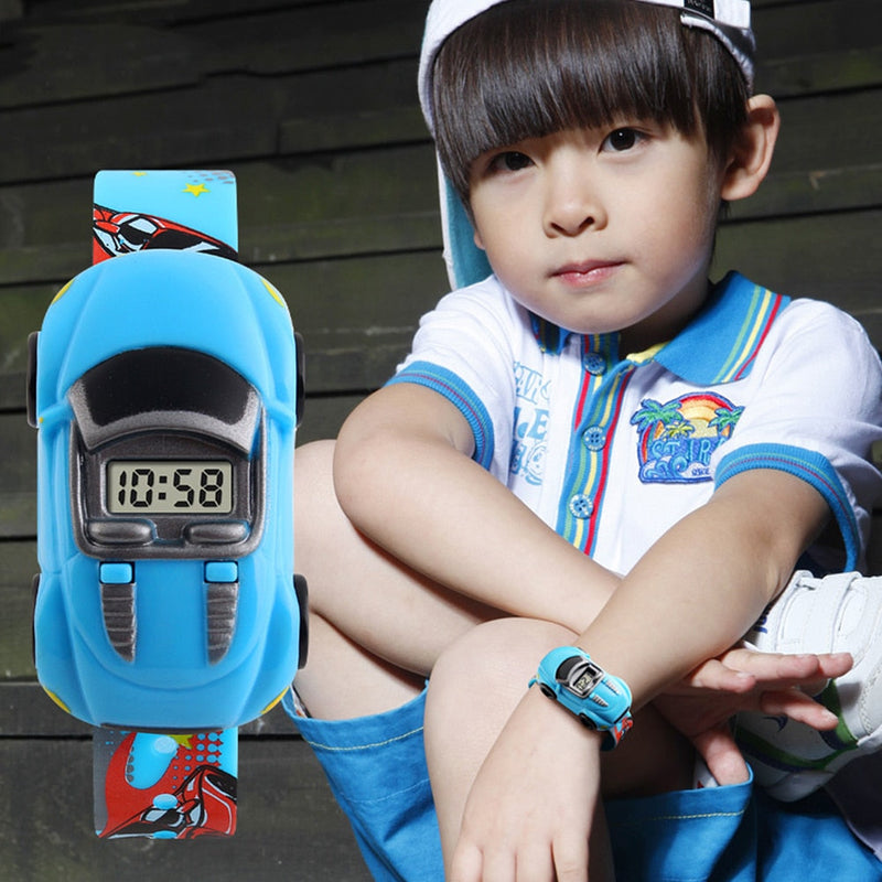 Relógio Infantil - carros - EAIVariedades